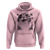 Funny Y2k Cat Meme Hoodie Vintage Retro Silly Cats Cats lover Gift - Wonder Print Shop