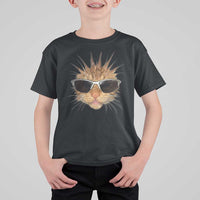 Funny Y2k Retro Cat Meme T Shirt For Kid Vintage Cat Edgy Retro 90s Streetwear - Wonder Print Shop