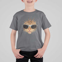 Funny Y2k Retro Cat Meme T Shirt For Kid Vintage Cat Edgy Retro 90s Streetwear - Wonder Print Shop