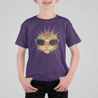 Funny Y2k Retro Cat Meme T Shirt For Kid Vintage Cat Edgy Retro 90s Streetwear - Wonder Print Shop