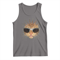 Funny Y2k Retro Cat Meme Tank Top Vintage Cat Edgy Retro 90s Streetwear - Wonder Print Shop