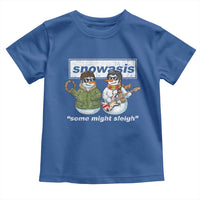 Snowasis Some Might Sleigh Christmas Toddler T Shirt Funny Music Lovers Snowman Singers Band - Wonder Print Shop