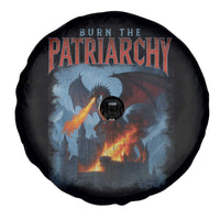 Vintage 90s Feminism Dragon Spare Tire Cover Burn the Patriarchy - Wonder Print Shop