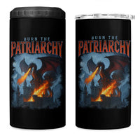 Vintage 90s Feminism Dragon 4 in 1 Can Cooler Tumbler Burn the Patriarchy - Wonder Print Shop