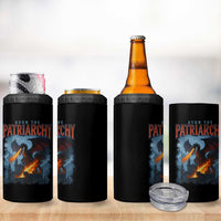 Vintage 90s Feminism Dragon 4 in 1 Can Cooler Tumbler Burn the Patriarchy - Wonder Print Shop