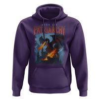 Vintage 90s Feminism Dragon Hoodie Burn the Patriarchy - Wonder Print Shop