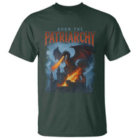 Vintage 90s Feminism Dragon T Shirt Burn the Patriarchy - Wonder Print Shop