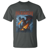 Vintage 90s Feminism Dragon T Shirt Burn the Patriarchy - Wonder Print Shop