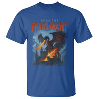 Vintage 90s Feminism Dragon T Shirt Burn the Patriarchy - Wonder Print Shop