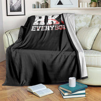 RKO Everybody Blood Throw Blanket