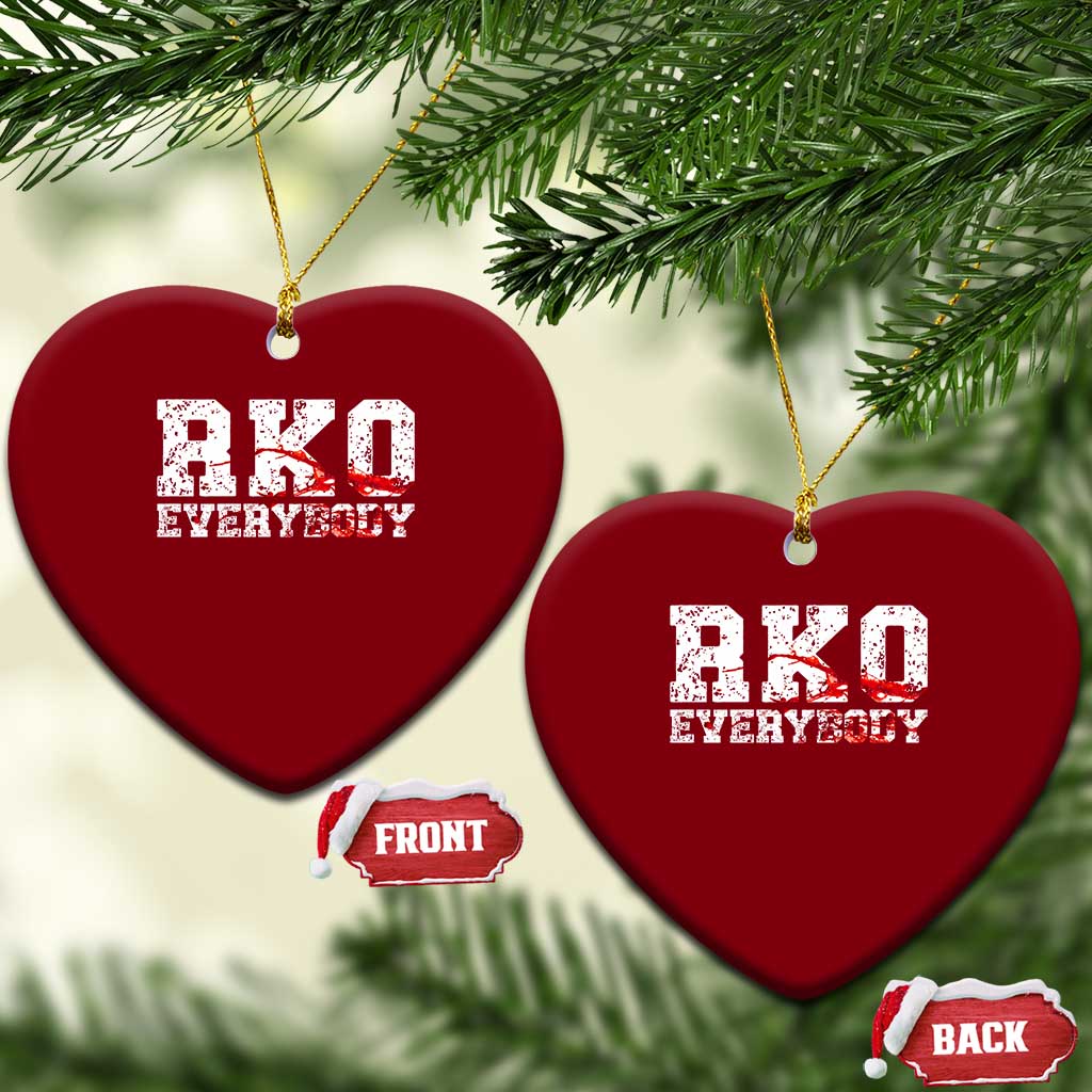 RKO Everybody Blood Ceramic Ornament