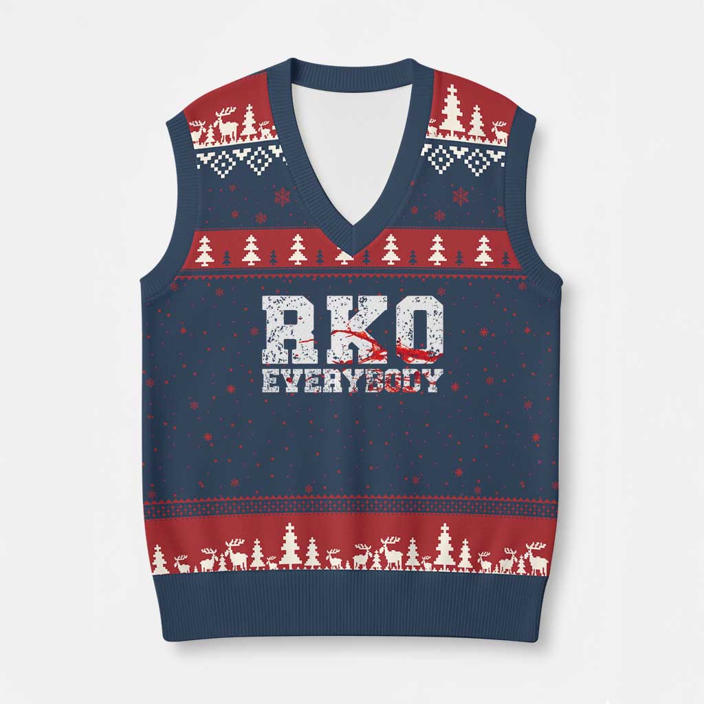 RKO Everybody Blood V-Neck Knit Sweater Vest