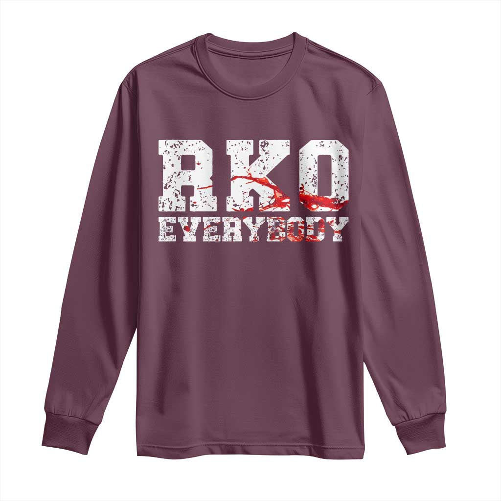 RKO Everybody Blood Long Sleeve Shirt