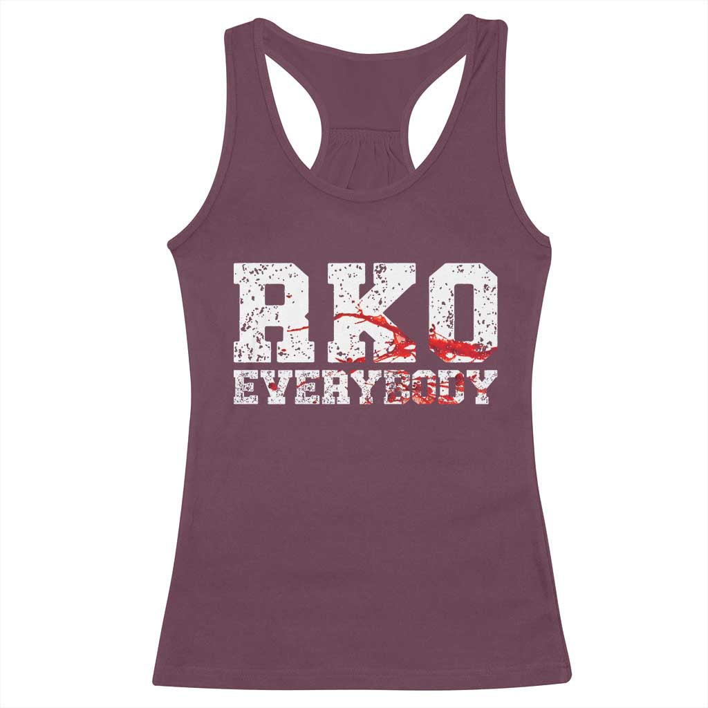 RKO Everybody Blood Racerback Tank Top