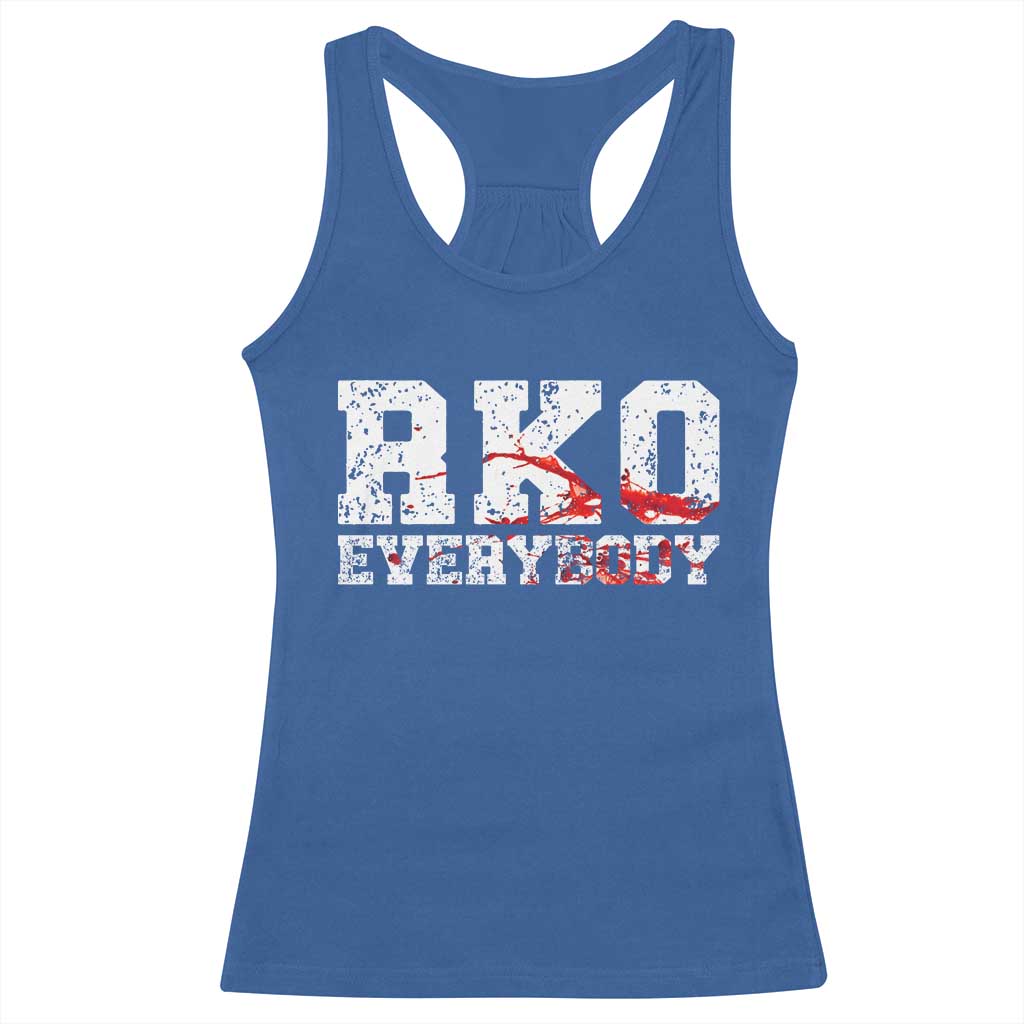 RKO Everybody Blood Racerback Tank Top