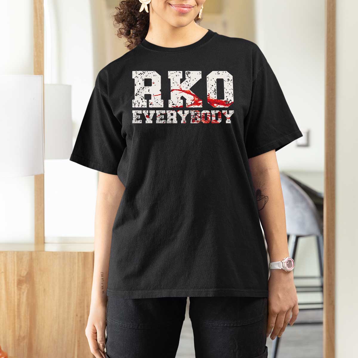 RKO Everybody Blood T Shirt For Women