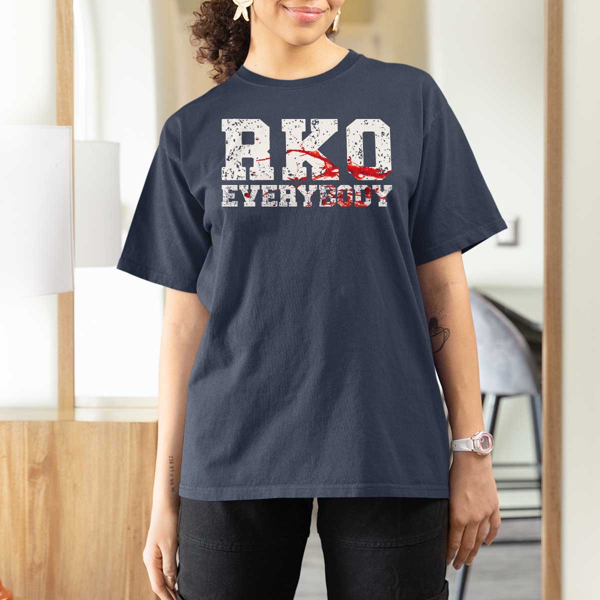RKO Everybody Blood T Shirt For Women