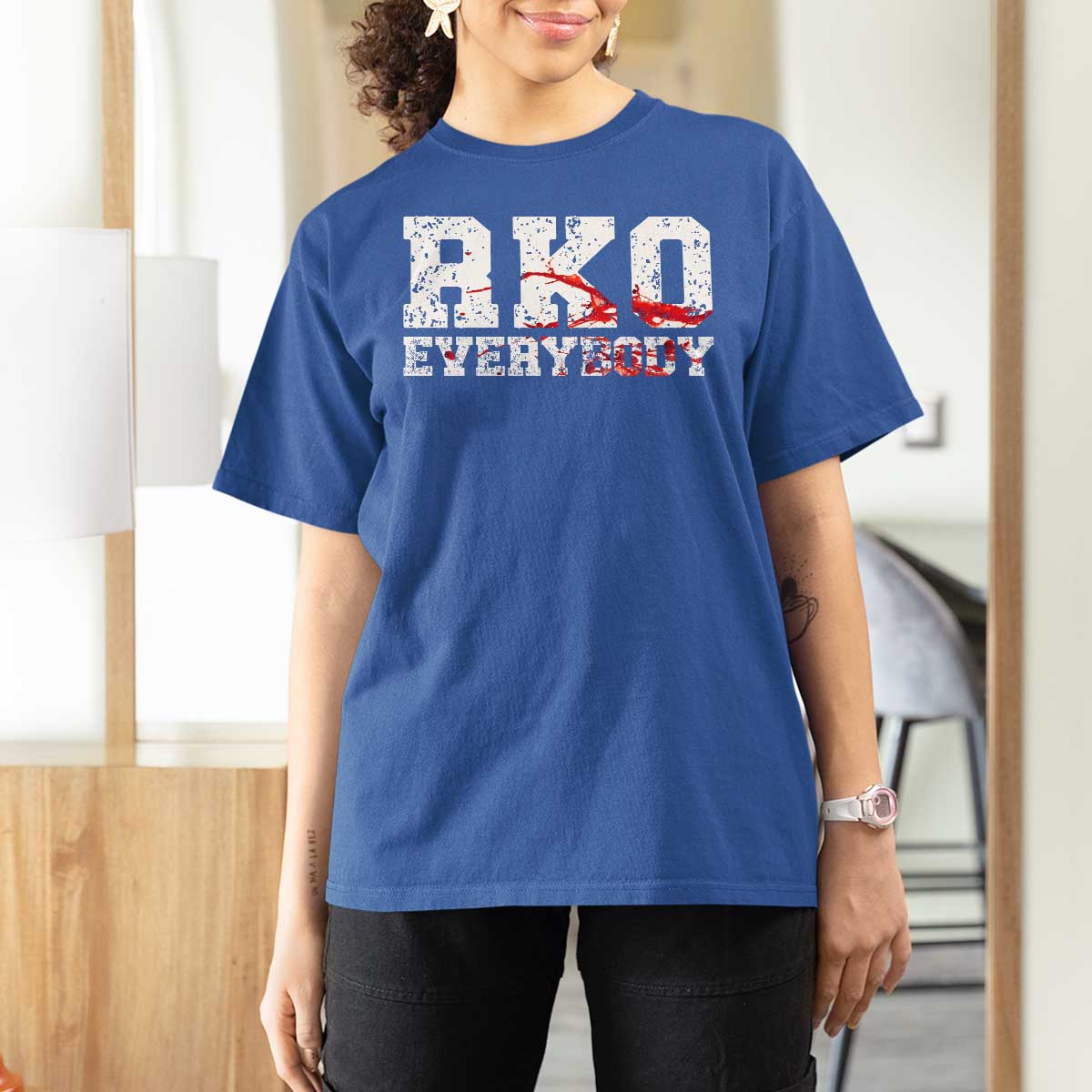 RKO Everybody Blood T Shirt For Women