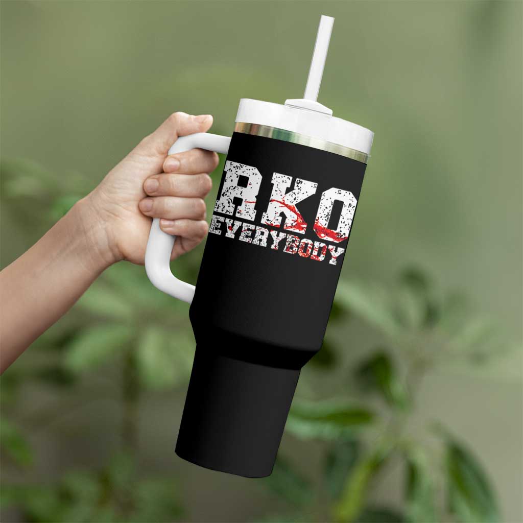 RKO Everybody Blood Tumbler With Handle