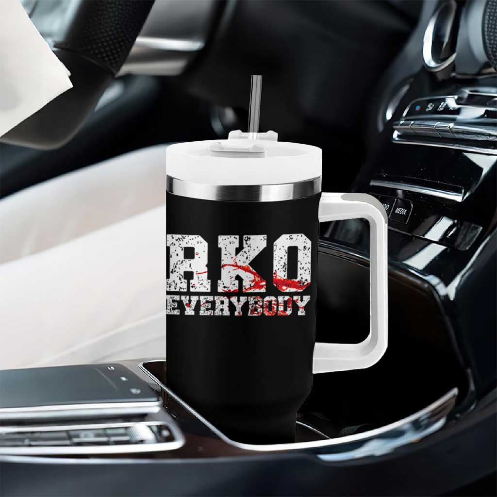 RKO Everybody Blood Tumbler With Handle