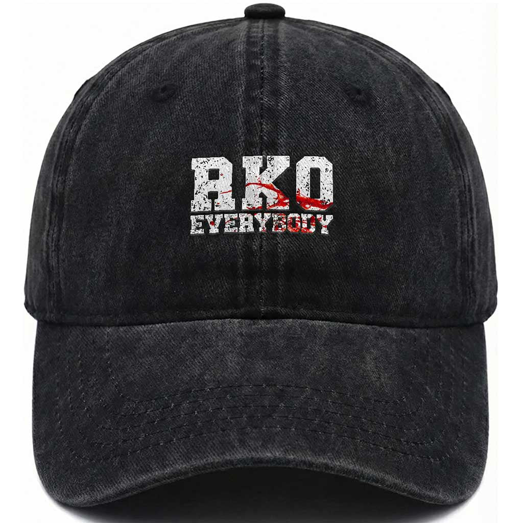 RKO Everybody Blood Washed Cotton Baseball Cap