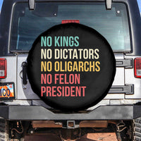 No Kings Spare Tire Cover Retro Resistance