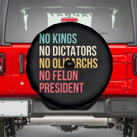 No Kings Spare Tire Cover Retro Resistance
