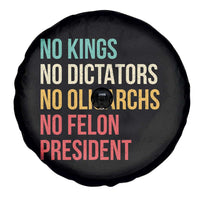 No Kings Spare Tire Cover Retro Resistance