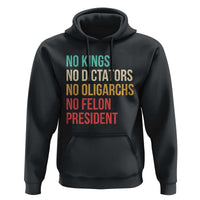 No Kings Hoodie Retro Resistance