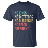 No Kings T Shirt Retro Resistance