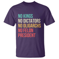 No Kings T Shirt Retro Resistance