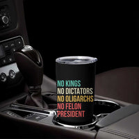 No Kings Tumbler Cup Retro Resistance
