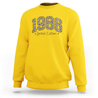 1986 Retro Birthday Sweatshirt 40 Year Old Leopard 40th Birthday Gifts For Women