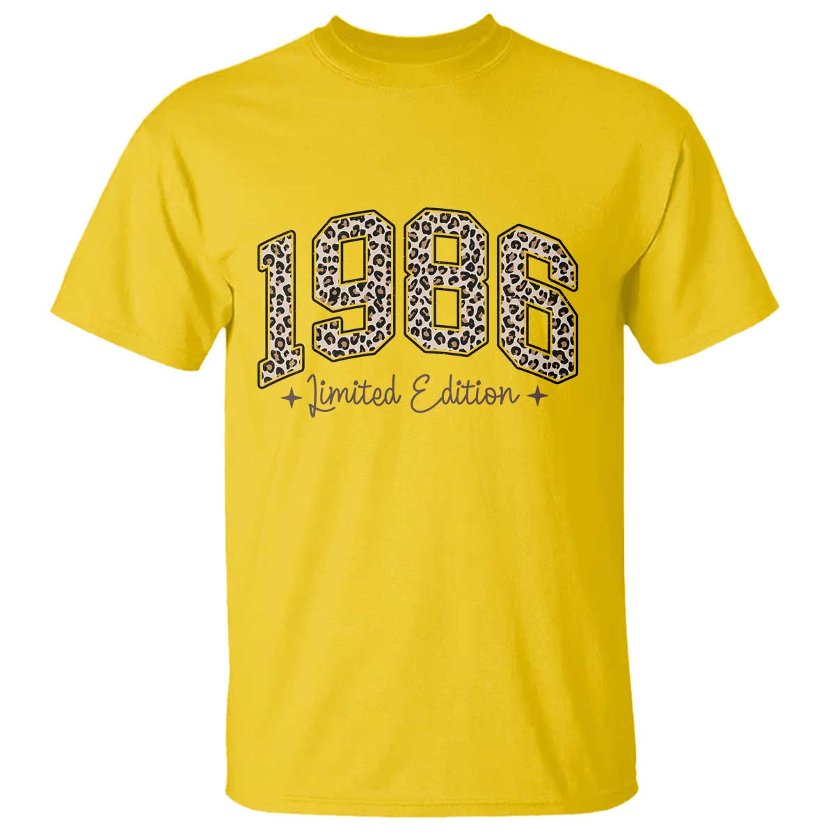 1986 Retro Birthday T Shirt 40 Year Old Leopard 40th Birthday Gifts For Women