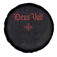 Catholic Knights Templar Cross Spare Tire Cover Crusader Deus Vult