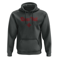 Catholic Knights Templar Cross Hoodie Crusader Deus Vult