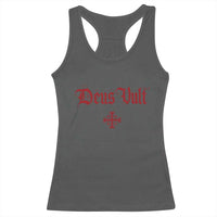 Catholic Knights Templar Cross Racerback Tank Top Crusader Deus Vult