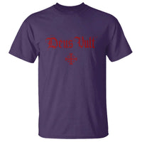 Catholic Knights Templar Cross T Shirt Crusader Deus Vult