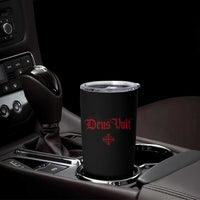 Catholic Knights Templar Cross Tumbler Cup Crusader Deus Vult