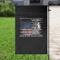 Catholic Knight Templar Garden Flag American Flag Crusader Cross