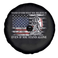 Catholic Knight Templar Spare Tire Cover American Flag Crusader Cross