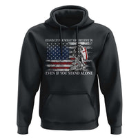 Catholic Knight Templar Hoodie American Flag Crusader Cross