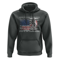 Catholic Knight Templar Hoodie American Flag Crusader Cross