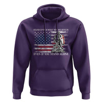 Catholic Knight Templar Hoodie American Flag Crusader Cross