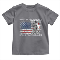 Catholic Knight Templar Toddler T Shirt American Flag Crusader Cross