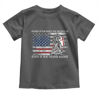 Catholic Knight Templar Toddler T Shirt American Flag Crusader Cross