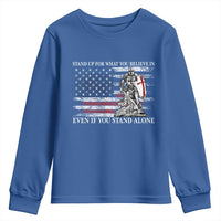 Catholic Knight Templar Youth Sweatshirt American Flag Crusader Cross