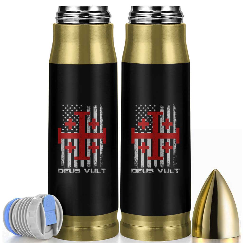 Catholic Knight Templar Crusader Cross Bullet Tumbler Knight Templar Patriotic American Flag