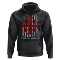 Catholic Knight Templar Crusader Cross Hoodie Knight Templar Patriotic American Flag