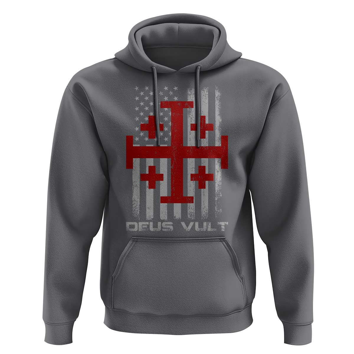 Catholic Knight Templar Crusader Cross Hoodie Knight Templar Patriotic American Flag